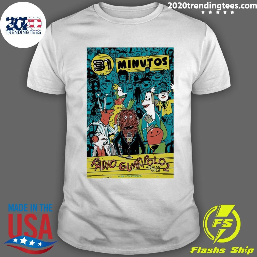 Radio Guaripolo Tour 2026 Enciclopedia 31 Minutos Shirt