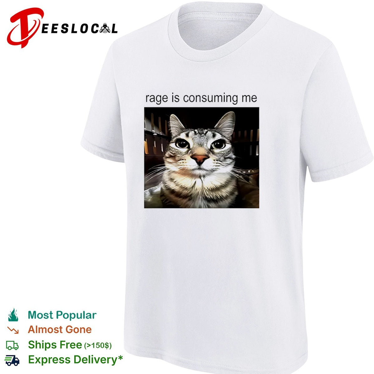Rage is consuming me shirt
