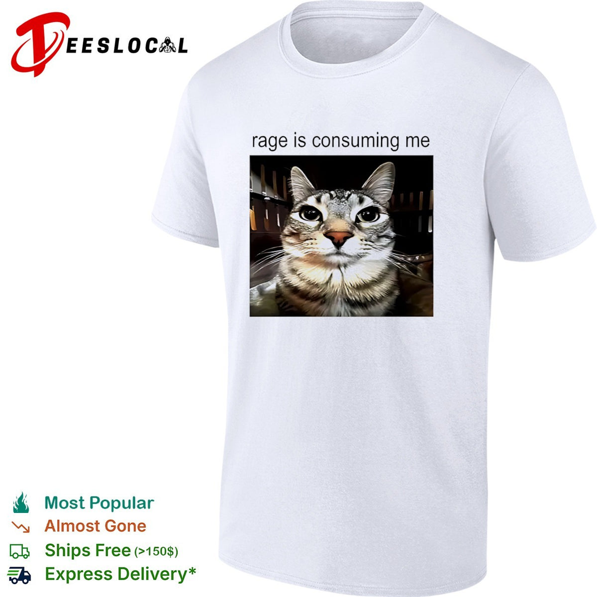 Rage is consuming me shirt
