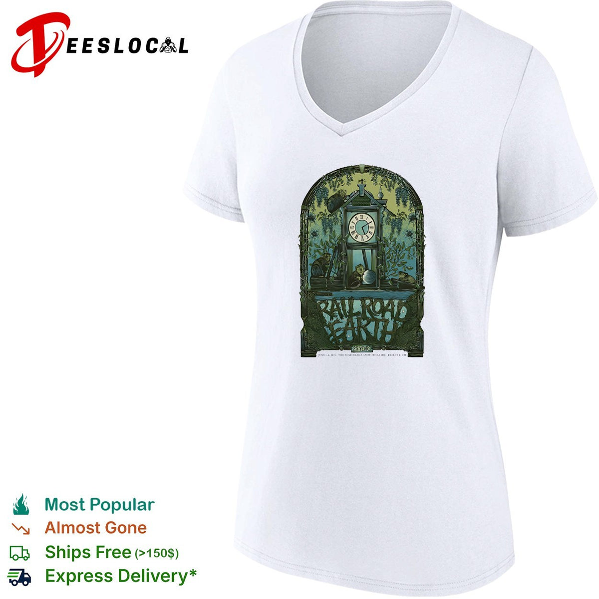 Railroad Earth 25th Anniversary Tour In Bellvue CO On Jun 5 6 2026 shirt