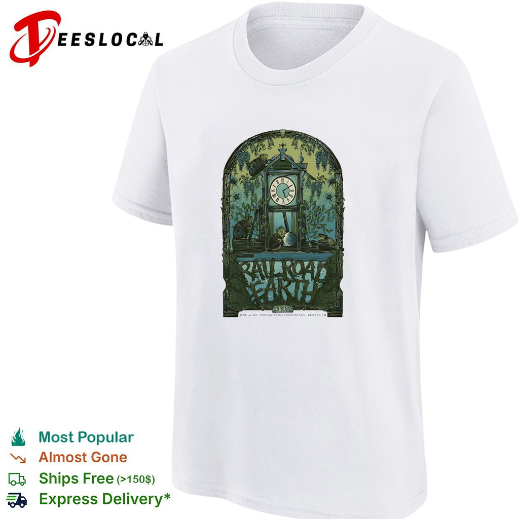 Railroad Earth 25th Anniversary Tour In Bellvue CO On Jun 5 6 2026 shirt