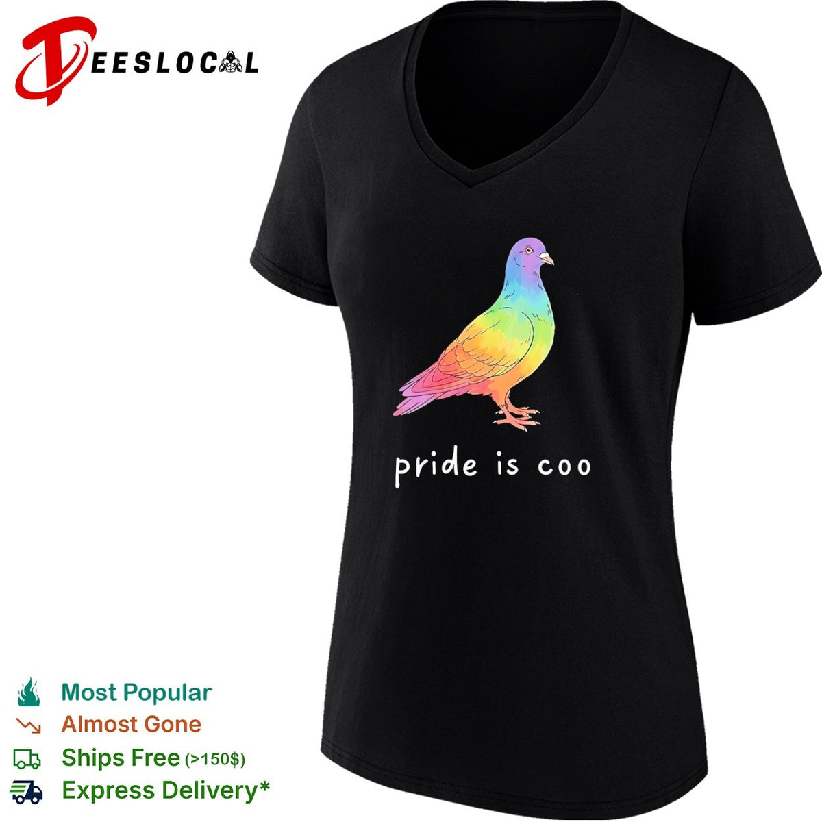 Rainbow Pigeon pride is coo LGBT Pride Shirt
