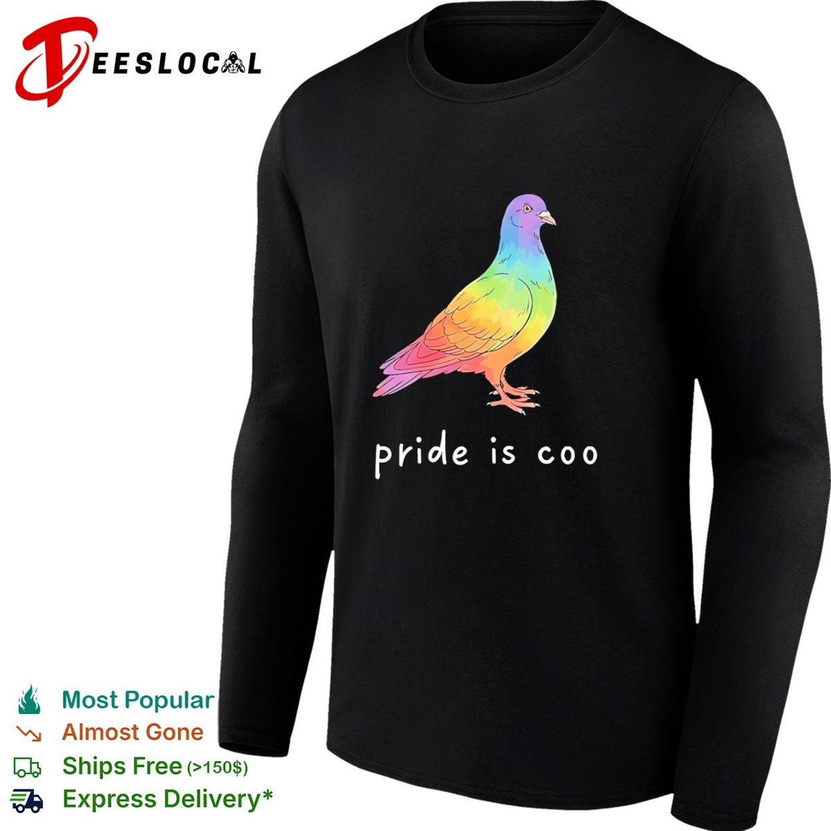 Rainbow Pigeon pride is coo LGBT Pride Shirt