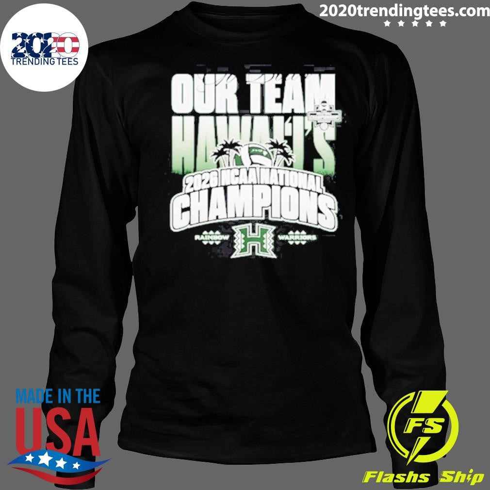 Rainbow Warrior 2026 Men’s Volleyball Ncaa Champions Go Bows Shirt