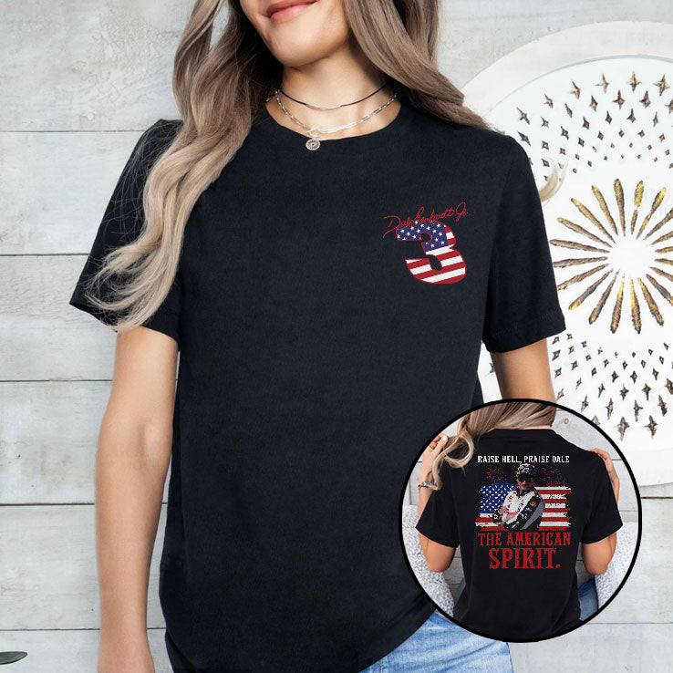 Raise Hell Praise Dale American Spirit Vintage Racing Legend Patriotic 4th of July T Shirt