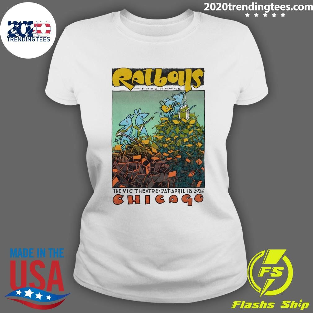 Ratboys The Vic Theatre In Chicago IL April 18 2026 Shirt