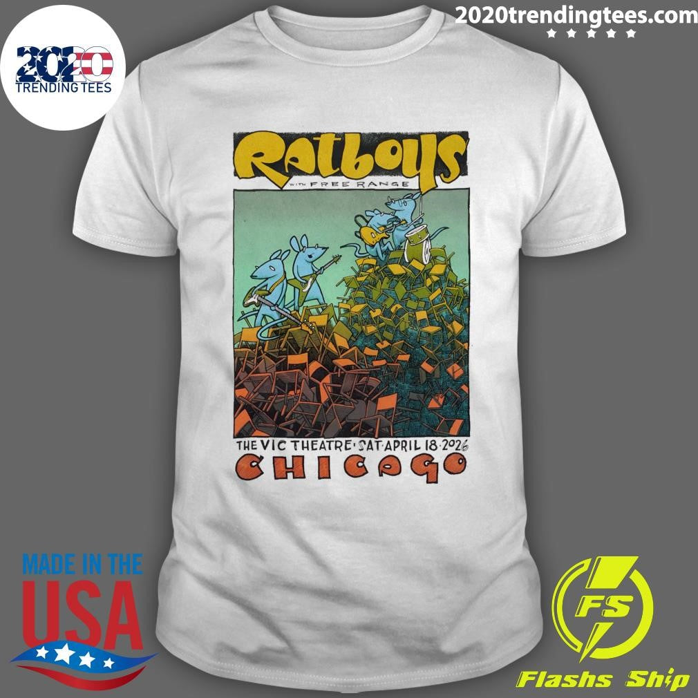 Ratboys The Vic Theatre In Chicago IL April 18 2026 Shirt