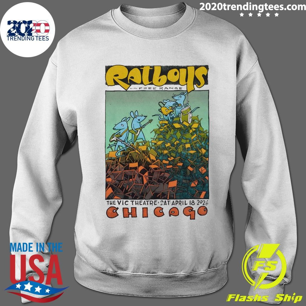 Ratboys The Vic Theatre In Chicago IL April 18 2026 Shirt