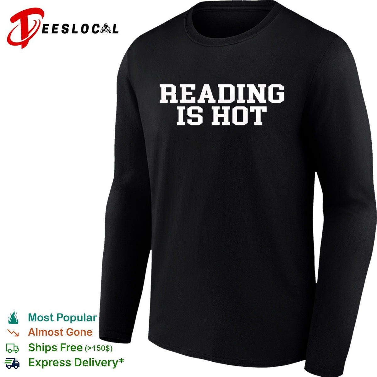 Reading is hot shirt