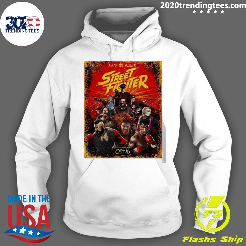 Ready Set Fight Street Fighter 2026 Hitting Theatres On October 16 Shirt