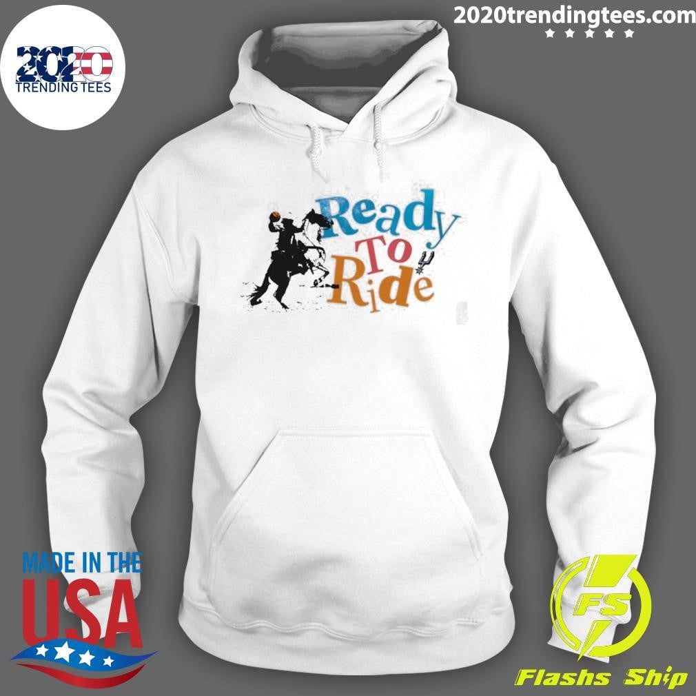 Ready To Ride San Antonio Spurs Basketball 2026 Shirt