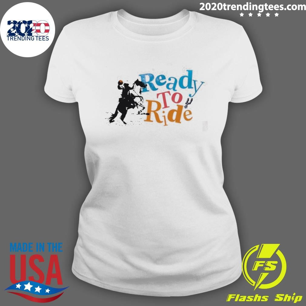 Ready To Ride San Antonio Spurs Basketball 2026 Shirt