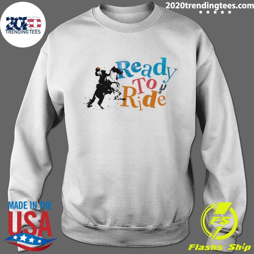 Ready To Ride San Antonio Spurs Basketball 2026 Shirt