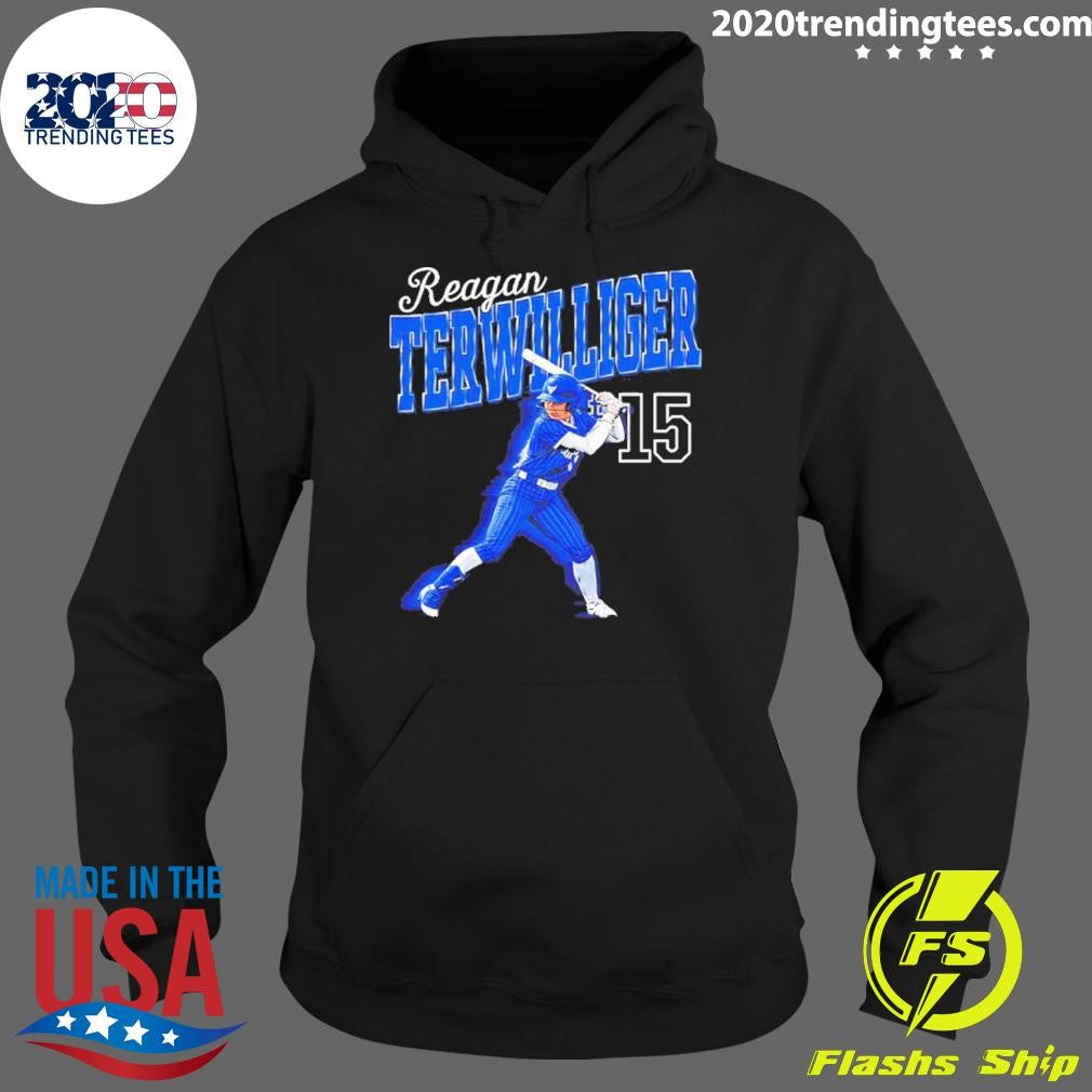 Reagan Terwilliger 15 Buffalo Bulls Softball Swing Shirt