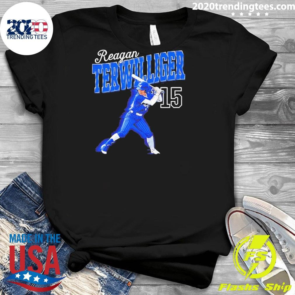 Reagan Terwilliger 15 Buffalo Bulls Softball Swing Shirt