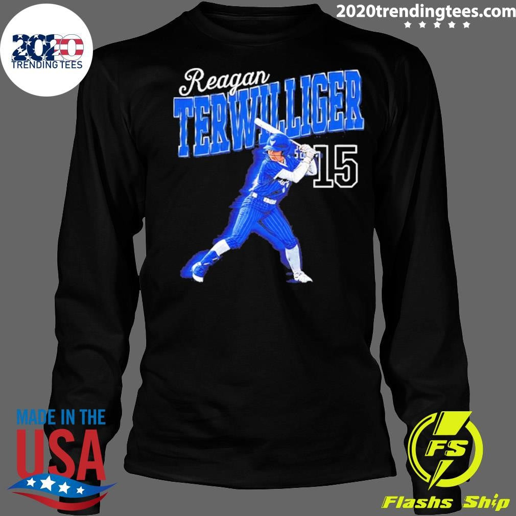 Reagan Terwilliger 15 Buffalo Bulls Softball Swing Shirt