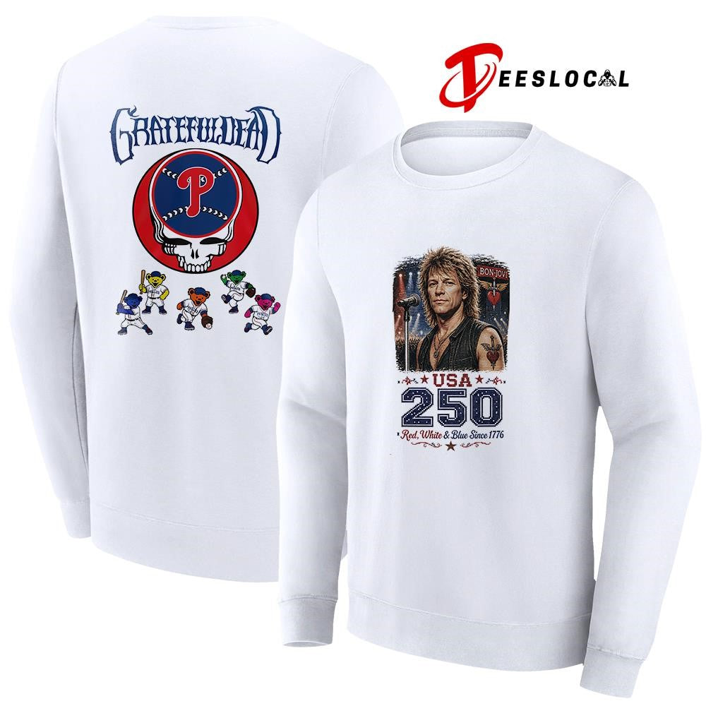 Real women love Bon Jovi smart women love America 250 years of freedom shirt
