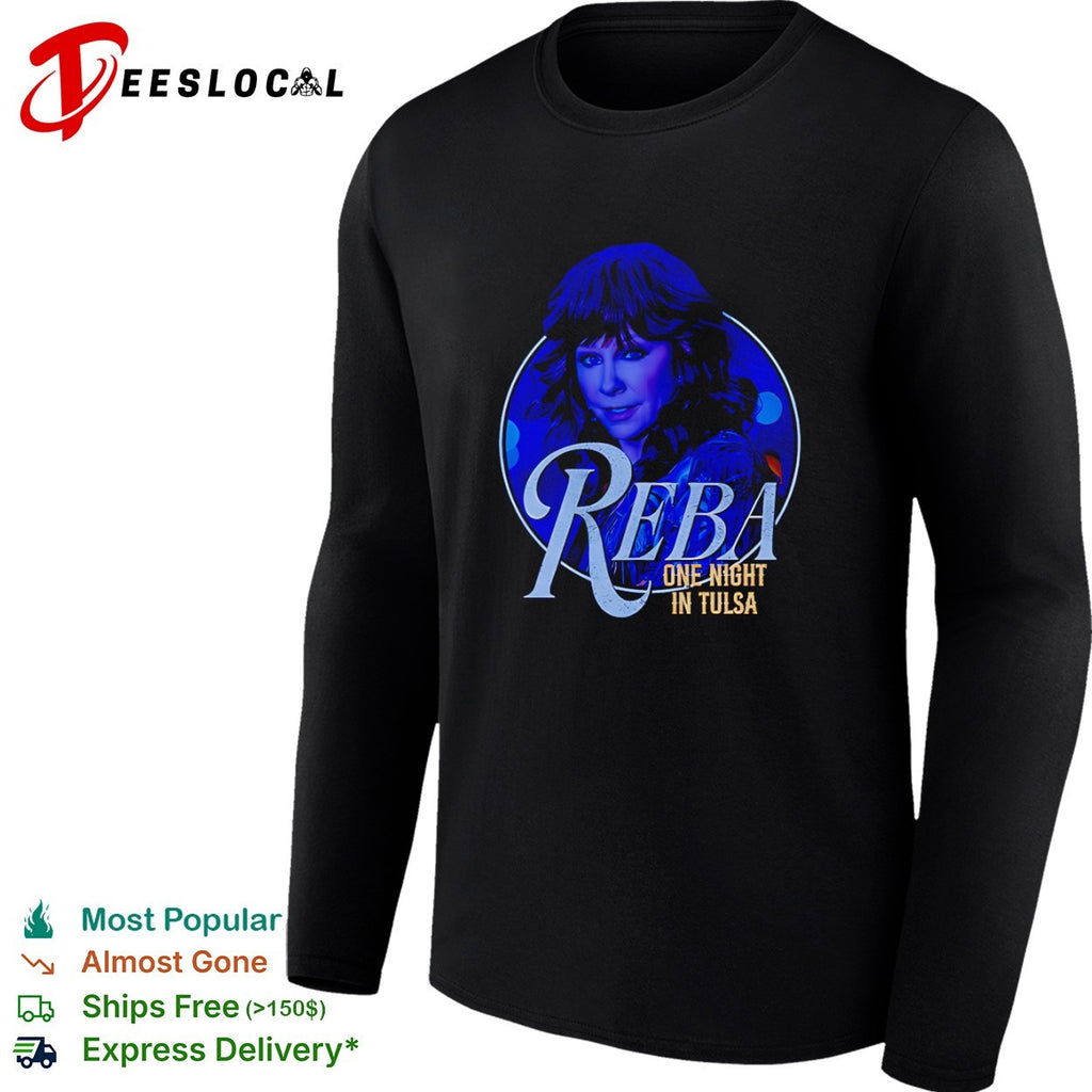 Reba McEntire Reba one night in Tulsa concert shirt