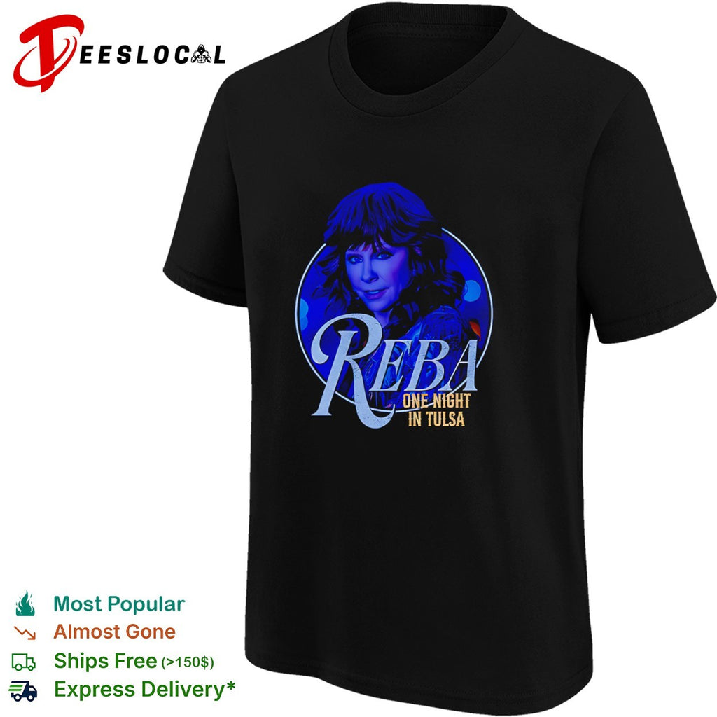 Reba McEntire Reba one night in Tulsa concert shirt