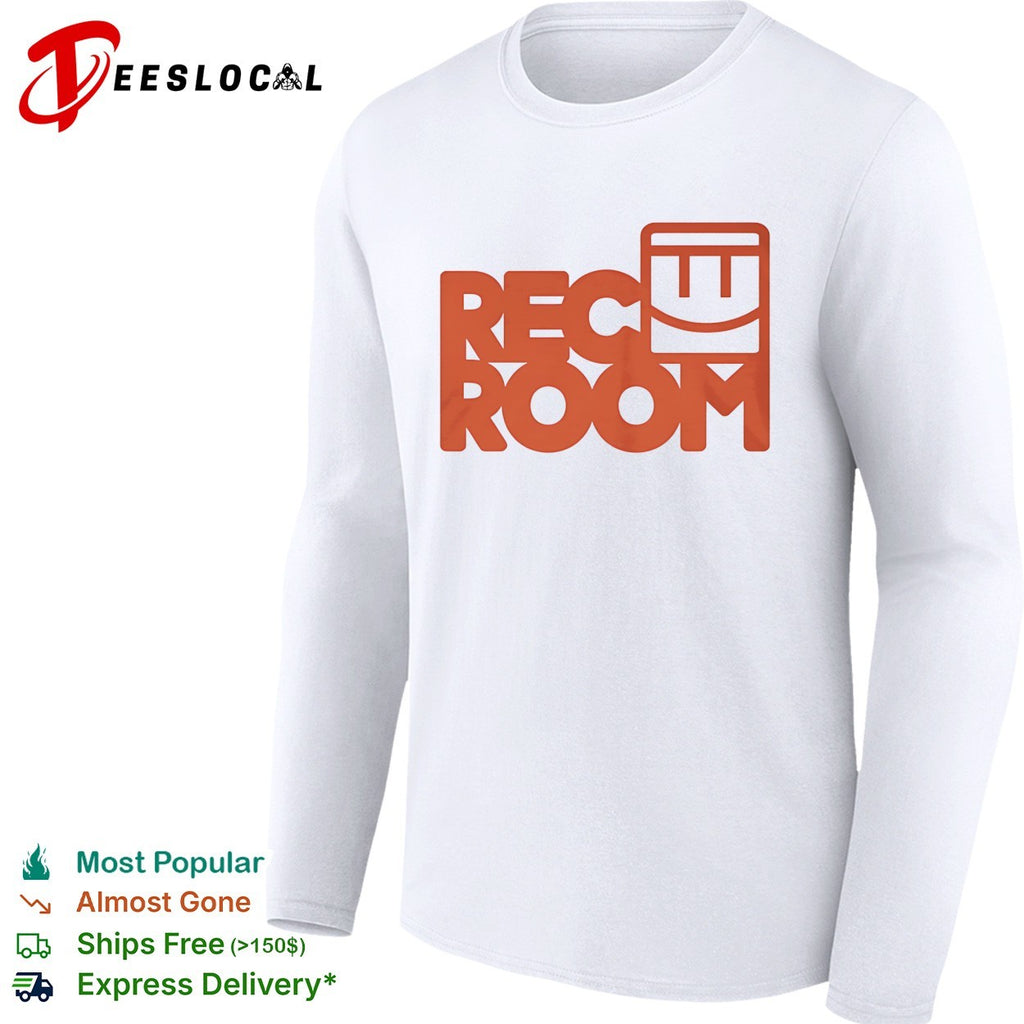 Rec Room bold logo gaming social VR platform art shirt