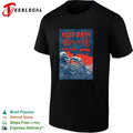 Red Rocks Amphitheater September dark metal concert skeleton poster shirt