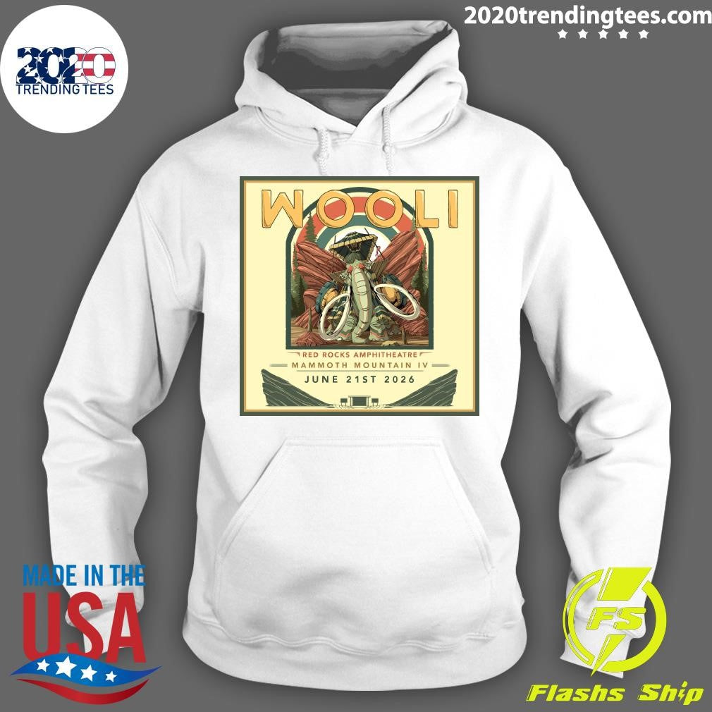 Red Rocks Co Is Transforming Into Mammoth Mountain Wooli Returns On June 21, 2026 Shirt