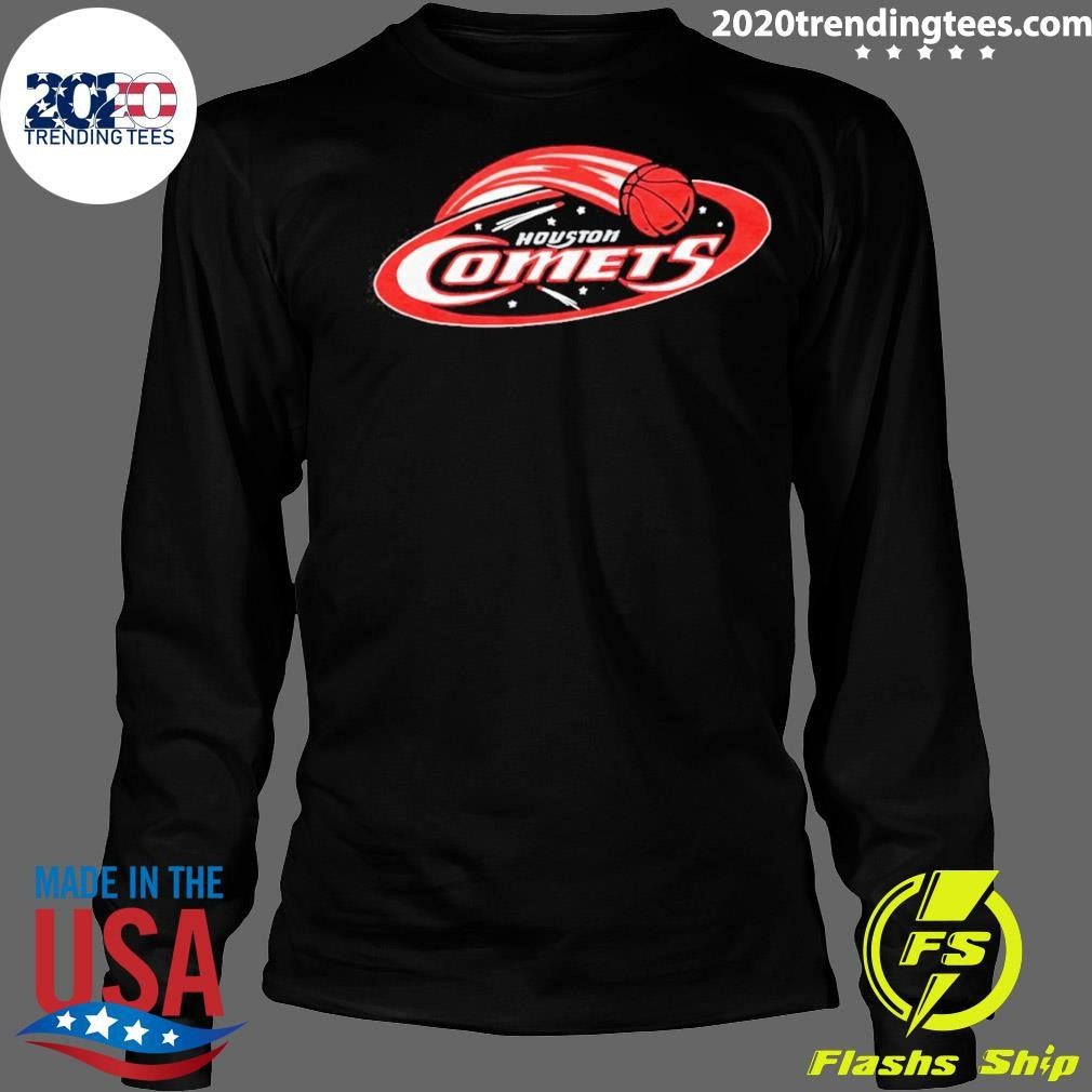 Red Vanvleet Rockin A Houston Comets Shirt