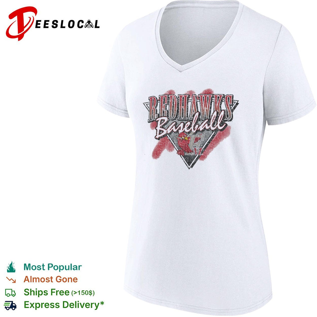 Redhawks Baseball FM Logo Mascot Sport Team shirt