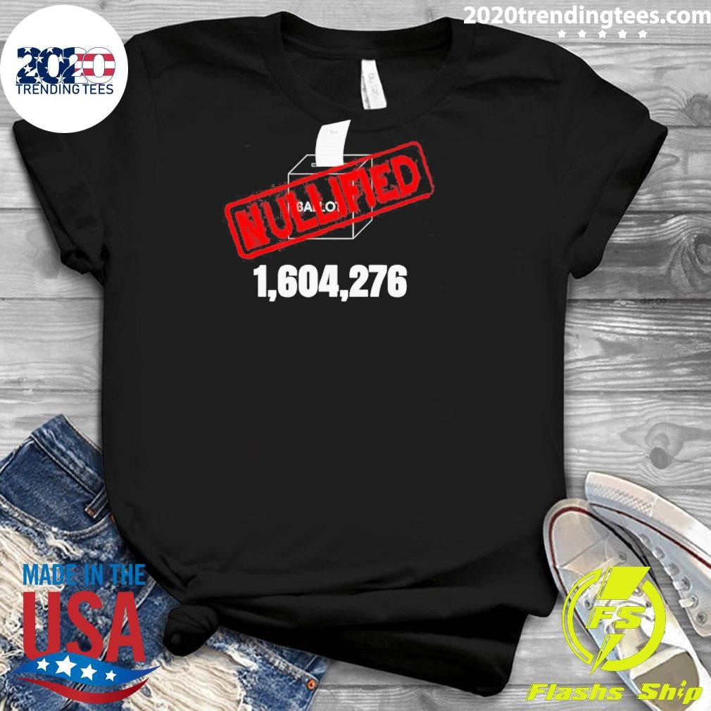 Redistricting Protest 1604276 Nullified Shirt