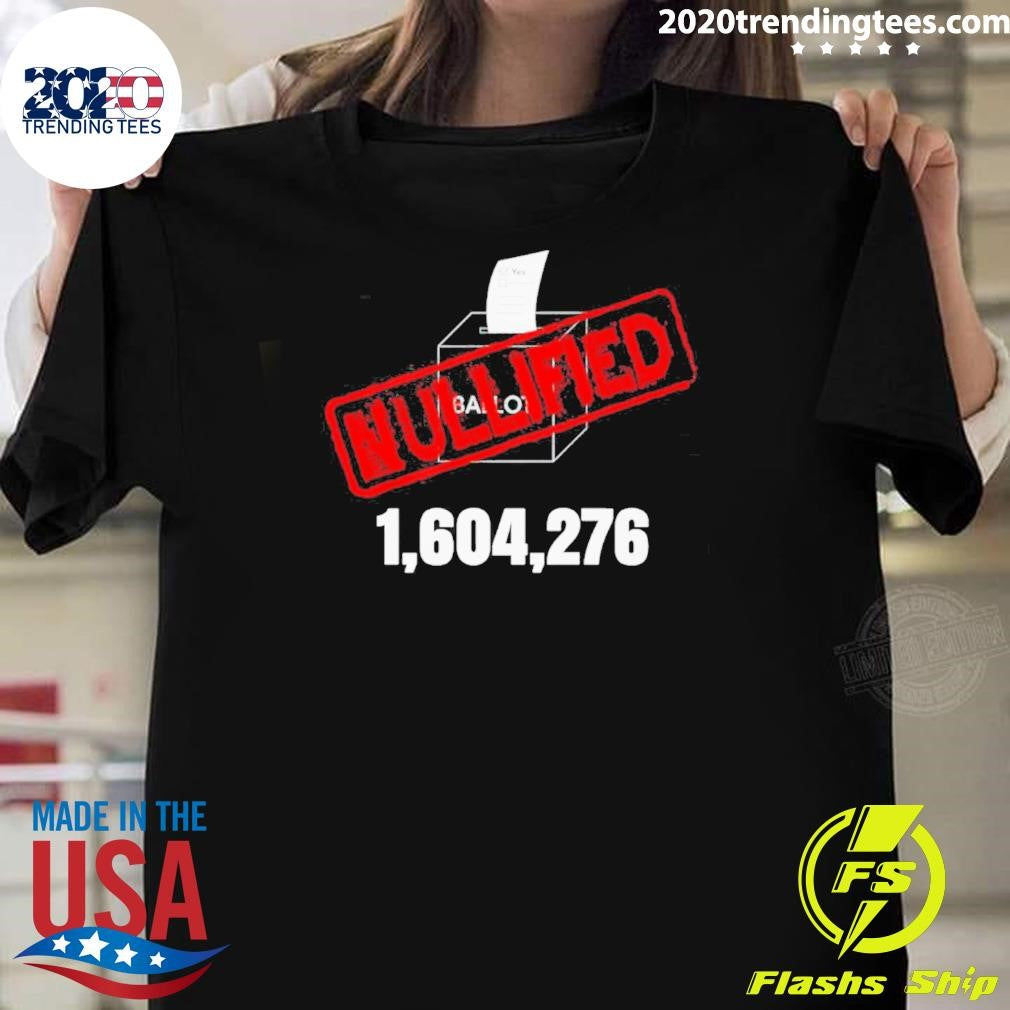 Redistricting Protest 1604276 Nullified Shirt