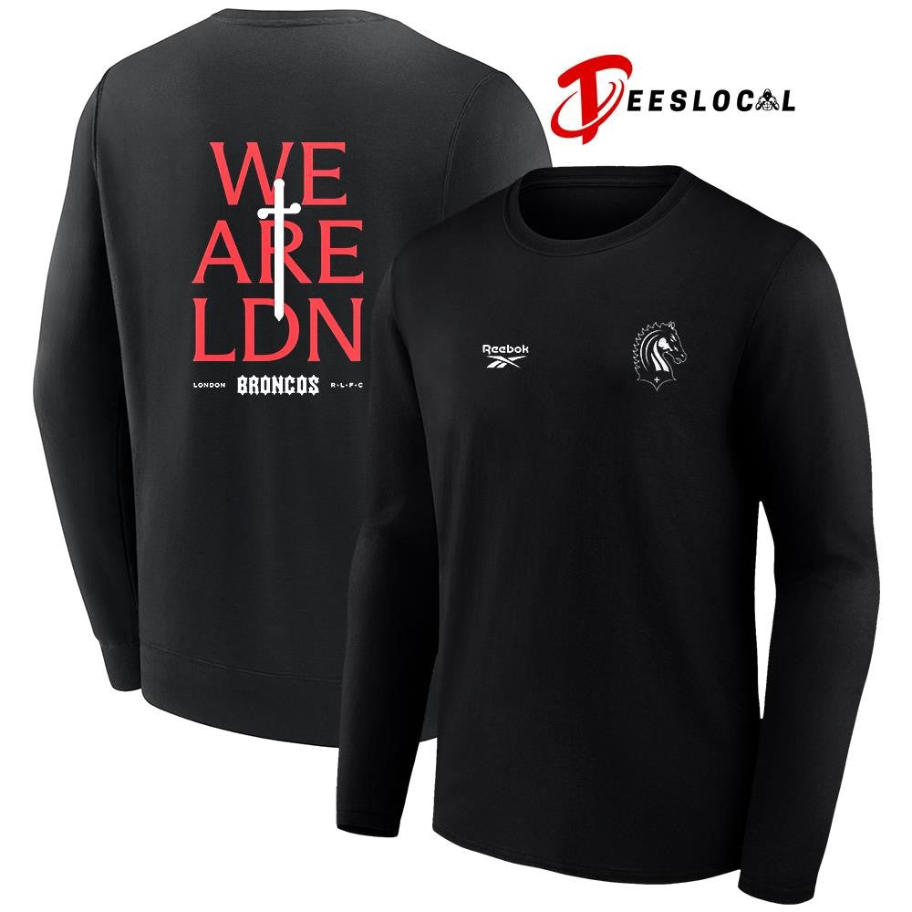 Reebok x London Broncos we are LDN shirt