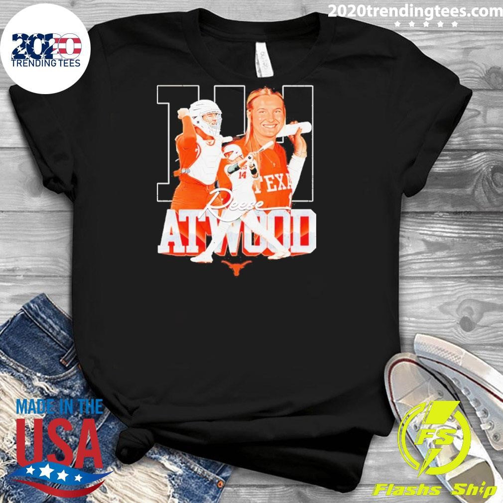 Reese Atwood 14 Texas Longhorns Graphic Shirt