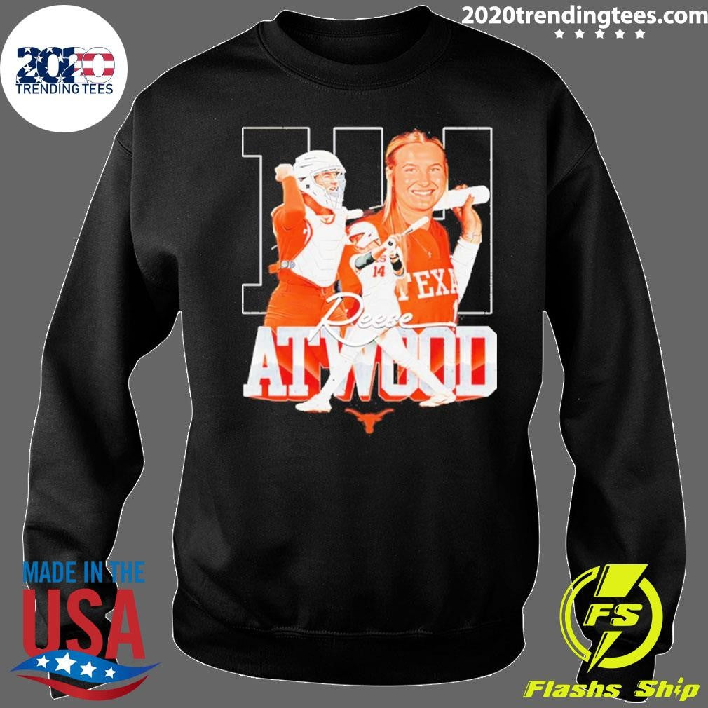 Reese Atwood 14 Texas Longhorns Graphic Shirt