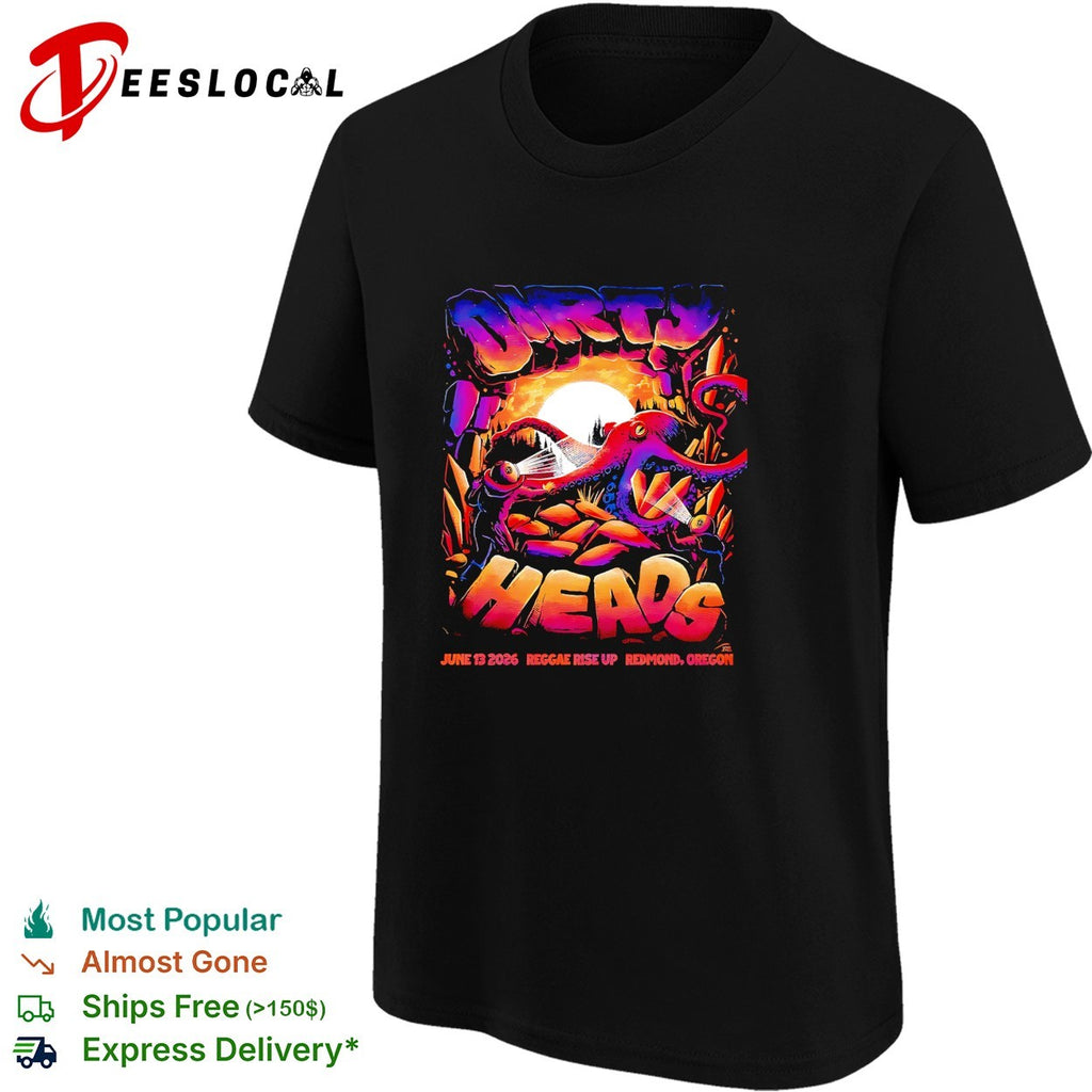 Reggae festival rise up Redmond Oregon June 2026 concert framed poster art shirt