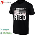 Remember Everyone Deployed on Fridays We Wear Red American Flag Patriotic shirt