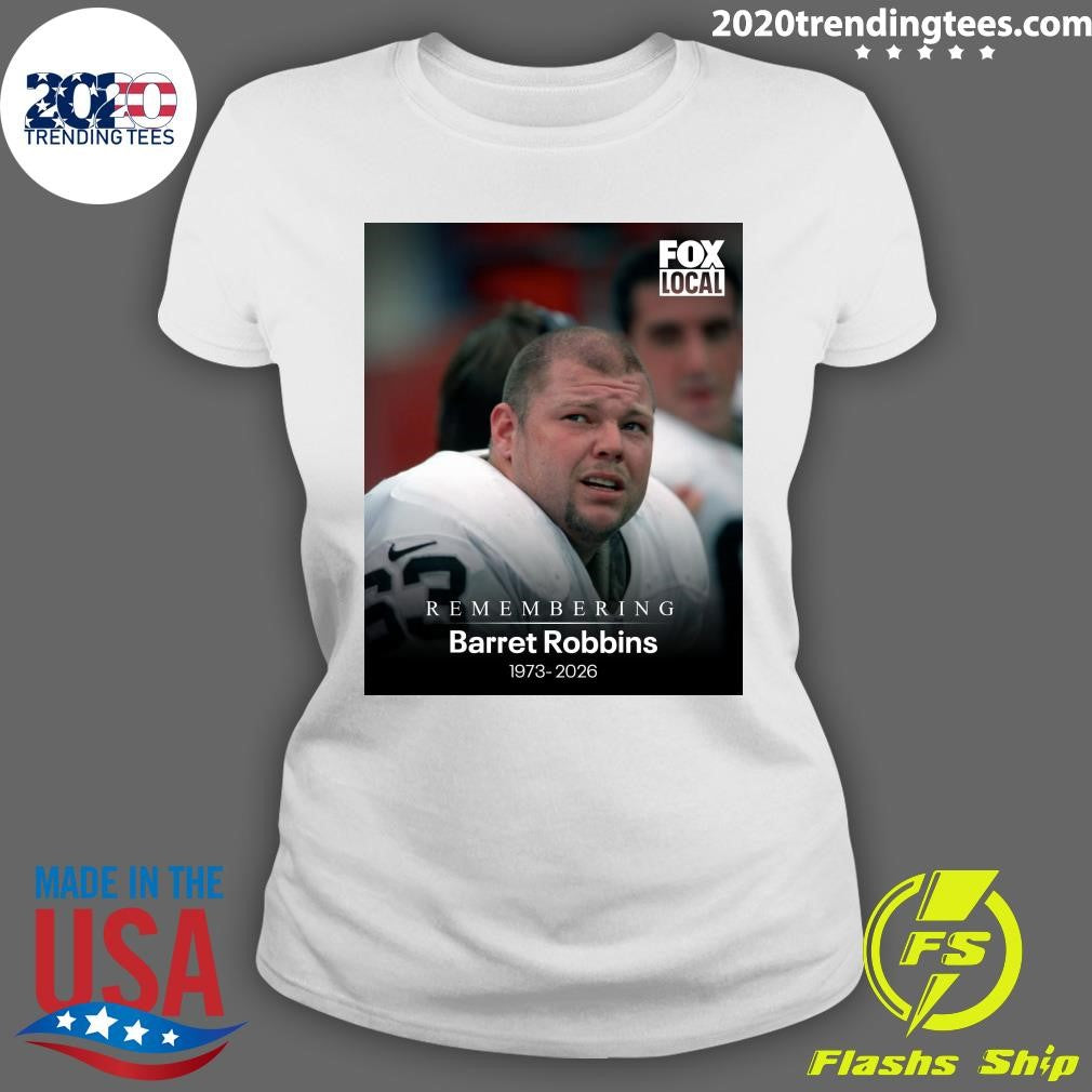 Remembering Barret Robbins 1973-2026 Shirt