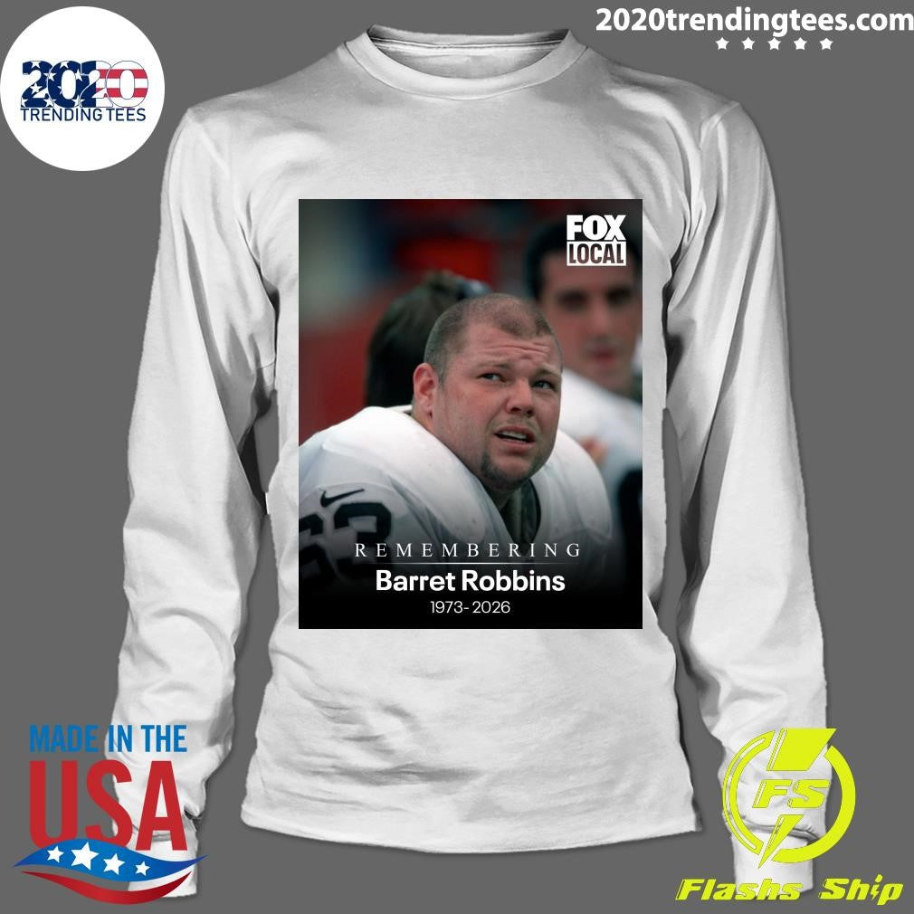 Remembering Barret Robbins 1973-2026 Shirt