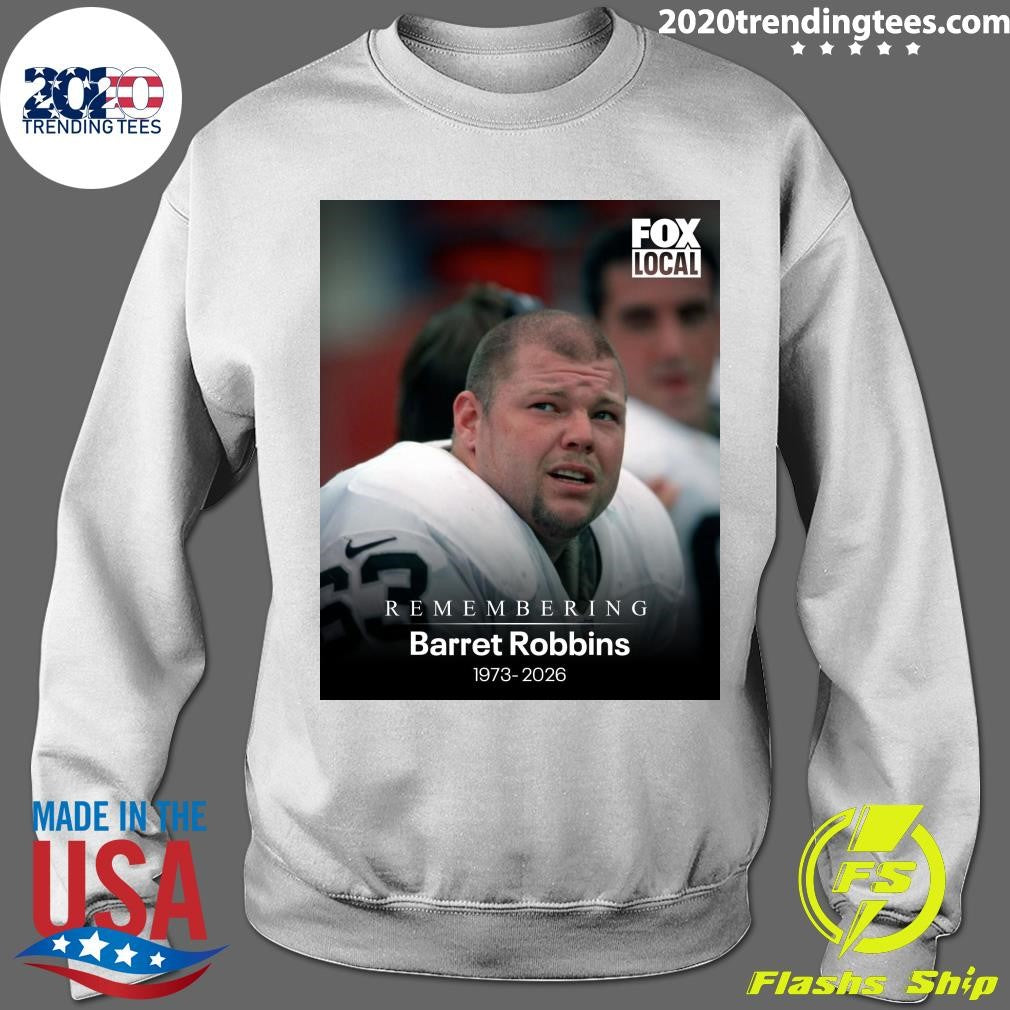 Remembering Barret Robbins 1973-2026 Shirt