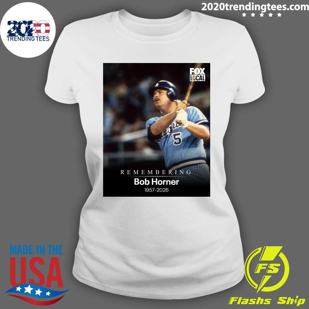 Remembering Bob Horner 1957-2026 Shirt