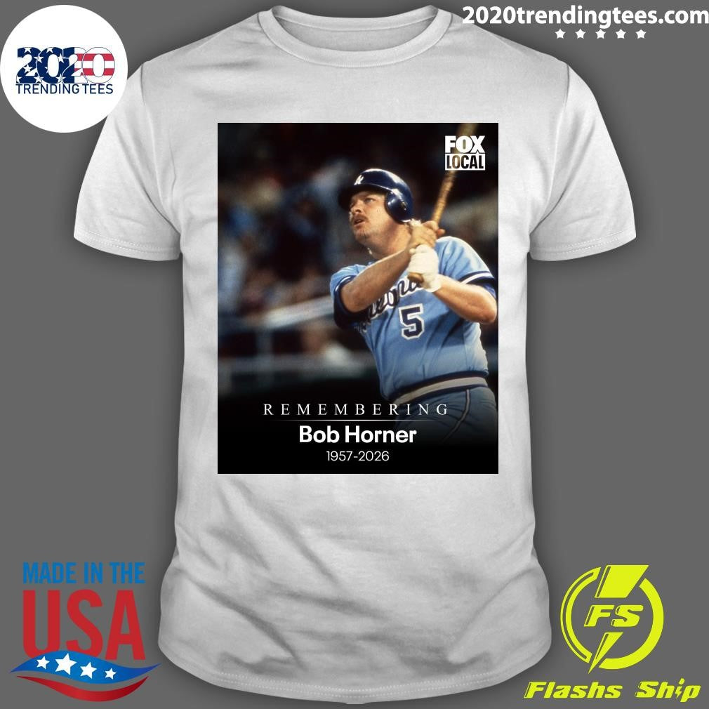 Remembering Bob Horner 1957-2026 Shirt