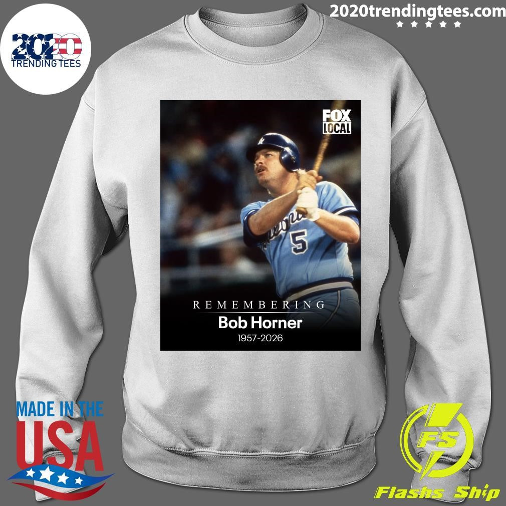 Remembering Bob Horner 1957-2026 Shirt