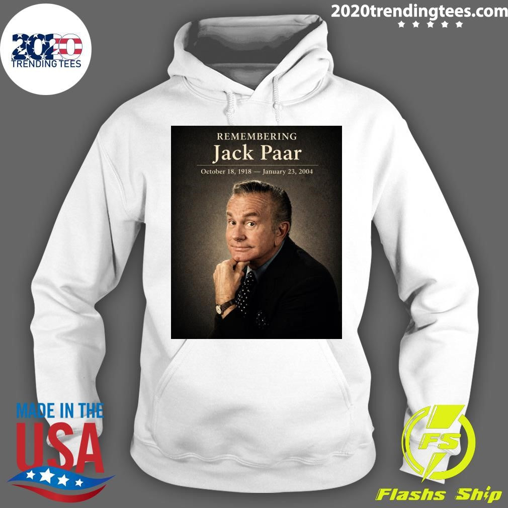 Remembering Jack Paar 1918-2004, The Voice That Changed Late Night Shirt