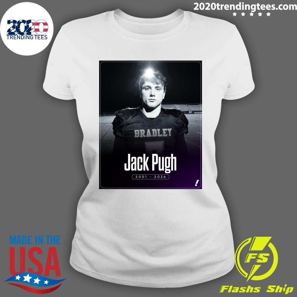 Remembering Jack Pugh, who played at Wisconsin in 2021 and 2022, He died at age 25 Shirt