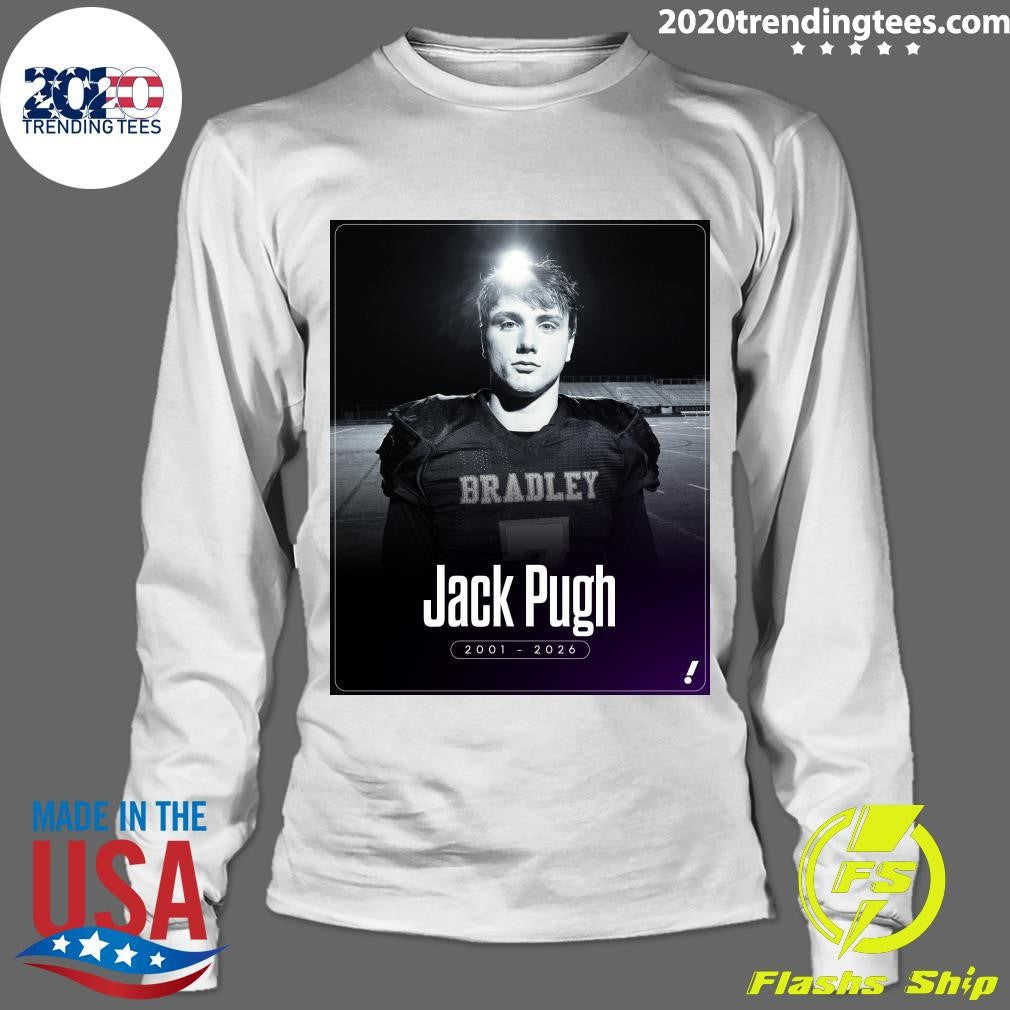 Remembering Jack Pugh, who played at Wisconsin in 2021 and 2022, He died at age 25 Shirt