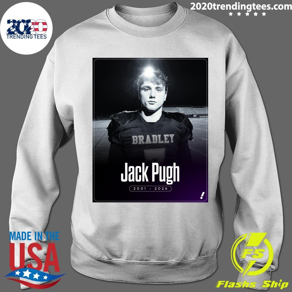 Remembering Jack Pugh, who played at Wisconsin in 2021 and 2022, He died at age 25 Shirt