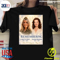 Remembering Loretta Swit 1937-2025 Valerie Mahaffey 1953-2025 Two TV Legends May 30 Shirt
