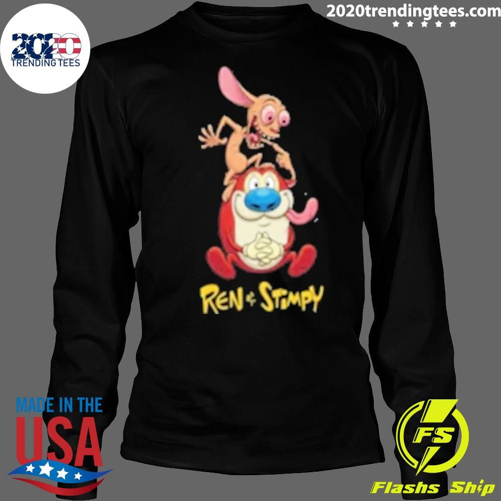 Ren & Stimpy Classic Stack Pose Iconic Shirt