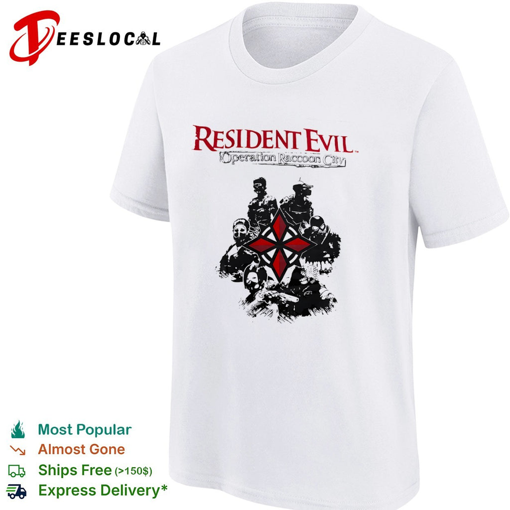 Resident Evil Operation Raccoon City Umbrella Corporation Wolfpack Squad shirt