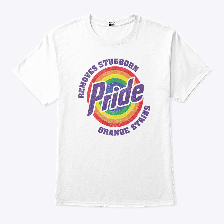 Resist Trump Removes Stubborn Orange Stains LGBT Pride Shirt