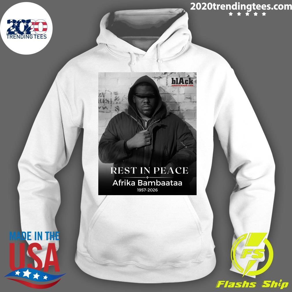 Rest In Peace Afrika Bambaataa 1957-2026 Shirt